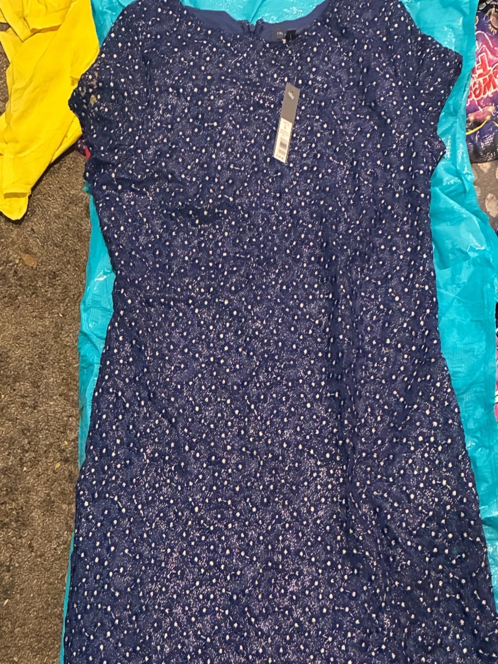 General blue fall dress
